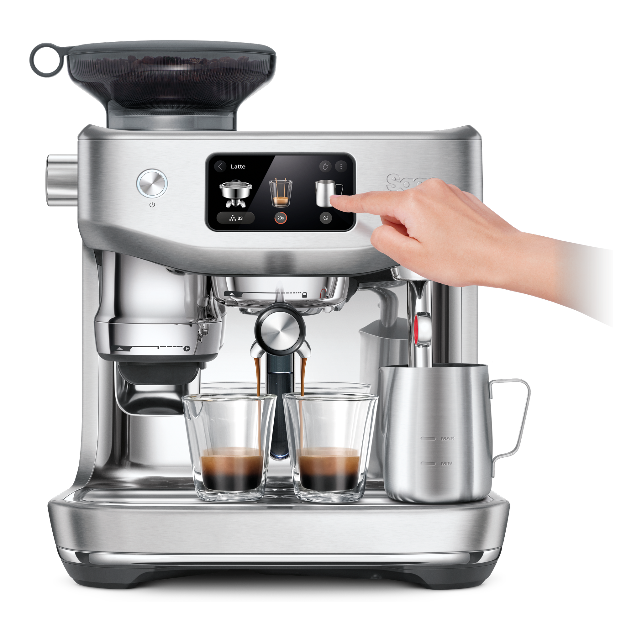 Sage The Oracle Jet (Cold Extraction Enabled) - BeanBurds BRG Group Steel Coffee Machine