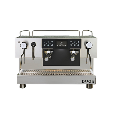 DOGE FOUR Quattro 2 Group - BeanBurds Spresso Black Espresso Machine