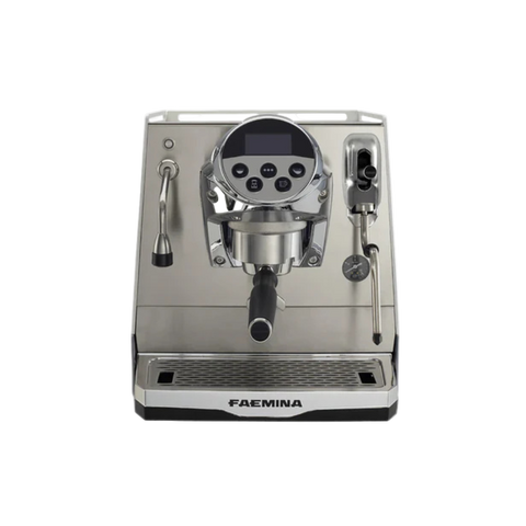 Faemina - 1 Group Coffee Machine - BeanBurds BonCafe Silver Espresso Machine