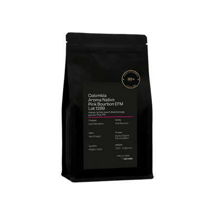 Colombia - Aroma Nativo Pink Bouron EFM Lot 1289