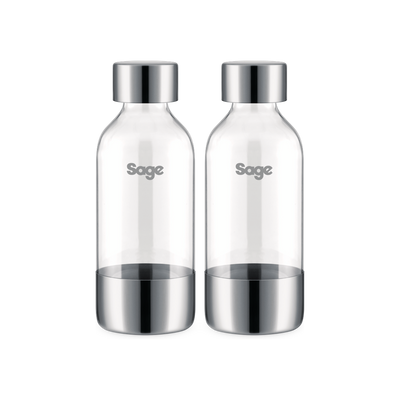 Sage (Breville) the InFizz™ Bottles 0.6L – 2 Pack — square product photo with transparent padding