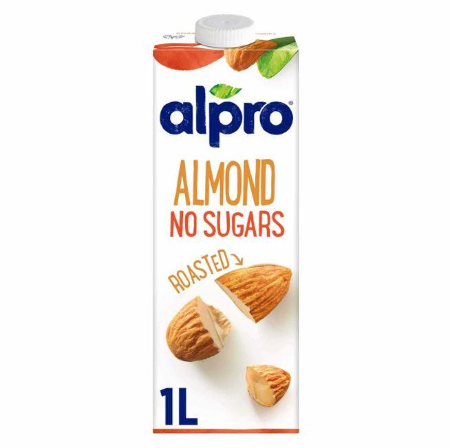 Alpro Drink Roasted Almond Unsweetened 1L - BeanBurds Organic Foods and Cafe
