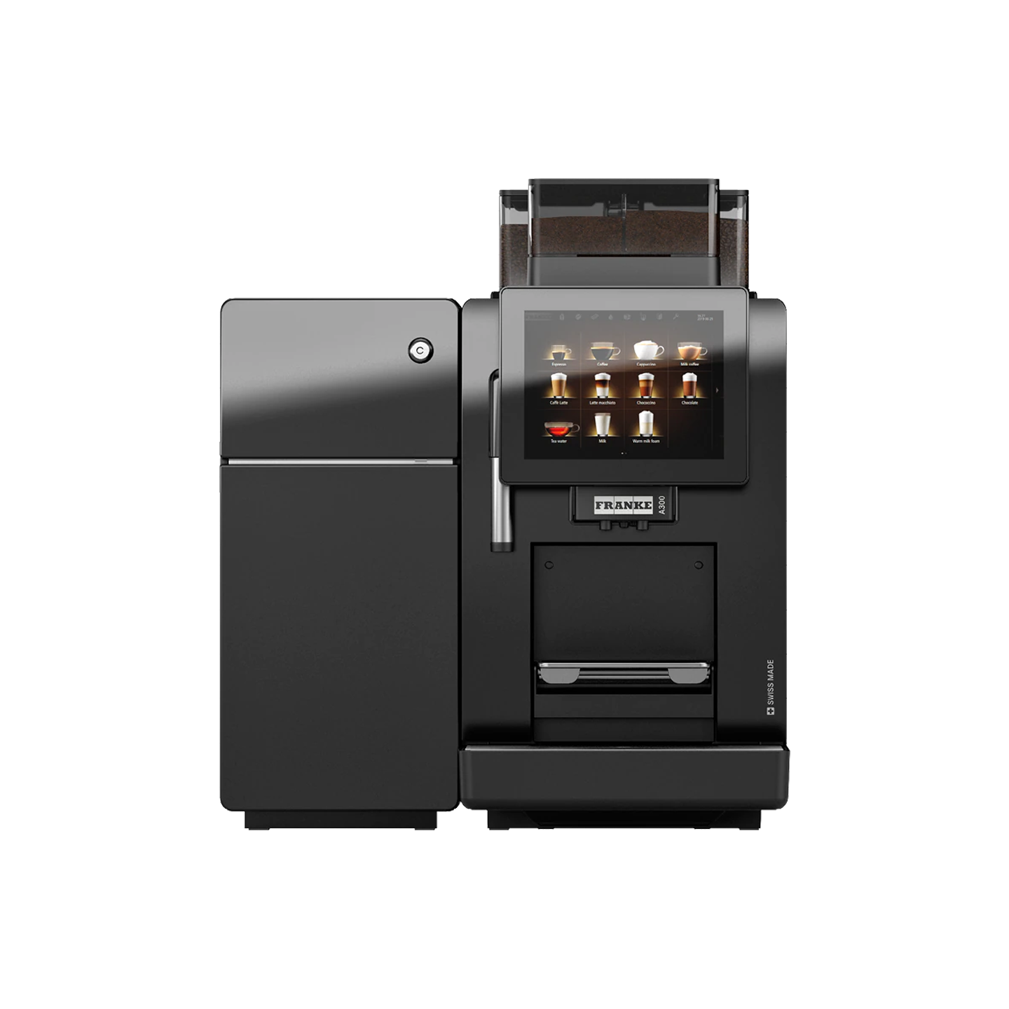 Franke A300 W3 - Office Automatic Coffee Machine - BeanBurds BeanBurds Coffee Machine with Milk System - 4 liter