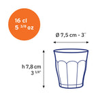 Duralex Picardie Clear Glass - Set of 6, 16cl - BeanBurds Brewing Gadgets Default Title Server