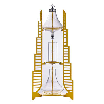 Tiamo Water Drip Coffee Maker 10 Cup (Yellow)