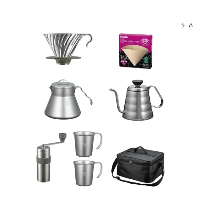 Hario - V60 Outdoor Coffee Full Set