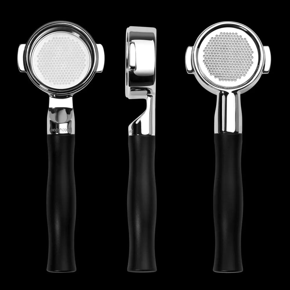 Normcore Slim Bottomless Portafilter with Built-in Basket