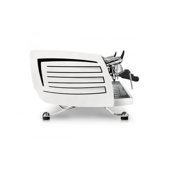 Victoria Arduino 388 Black Eagle Gravitech 2 Group - BeanBurds CMI Equipment White / Without Easy Cream System Espresso Machine