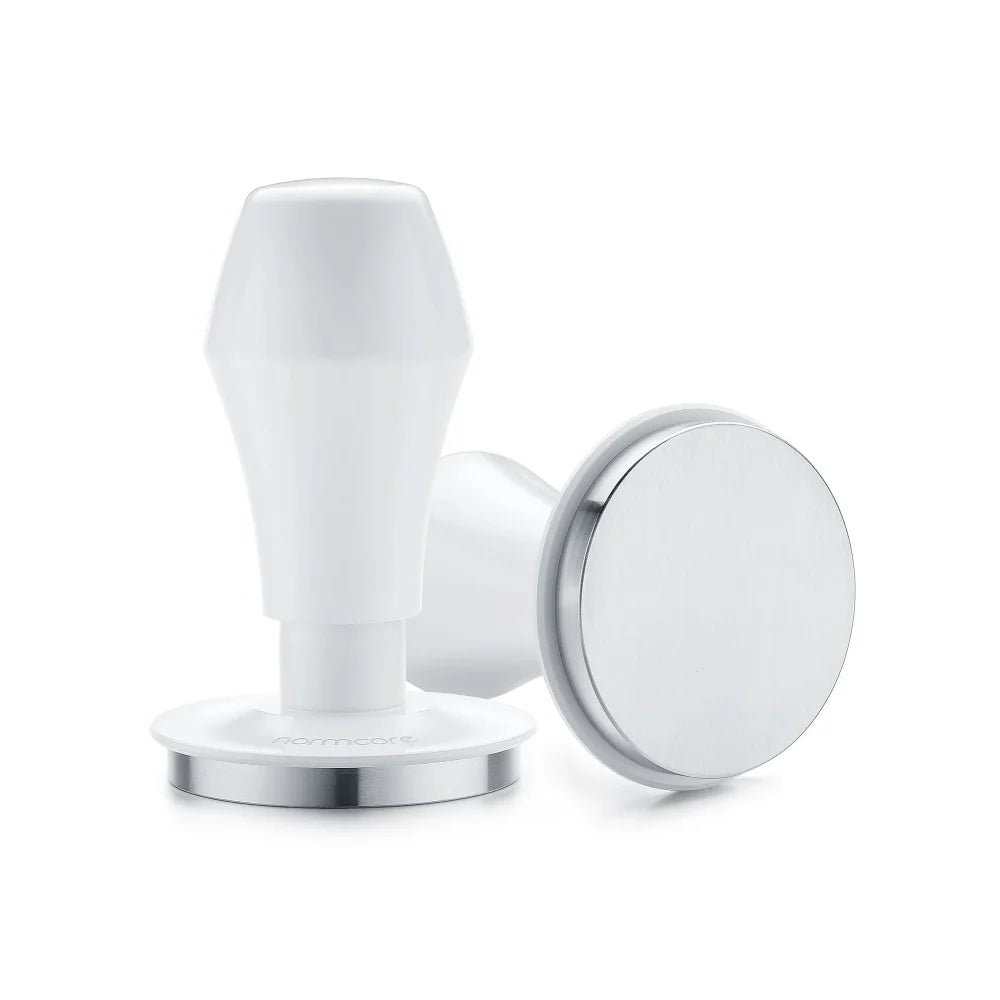 Normcore Spring-loaded Tamper V4 Teflon White