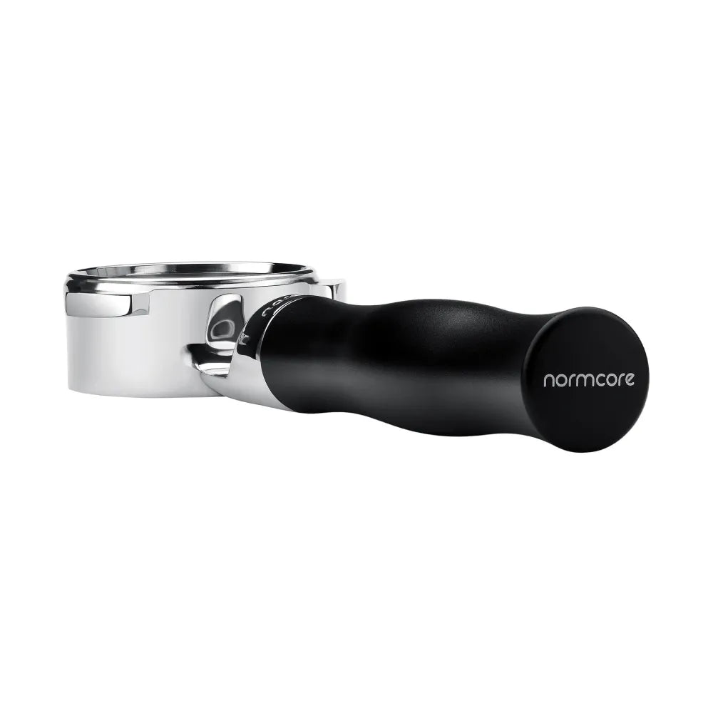 Normcore Unibody Bottomless Portafilter with Built-in Basket