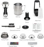 Sage - The Barista Pro - BeanBurds Breville Brushed Stainless Steel Coffee Machine