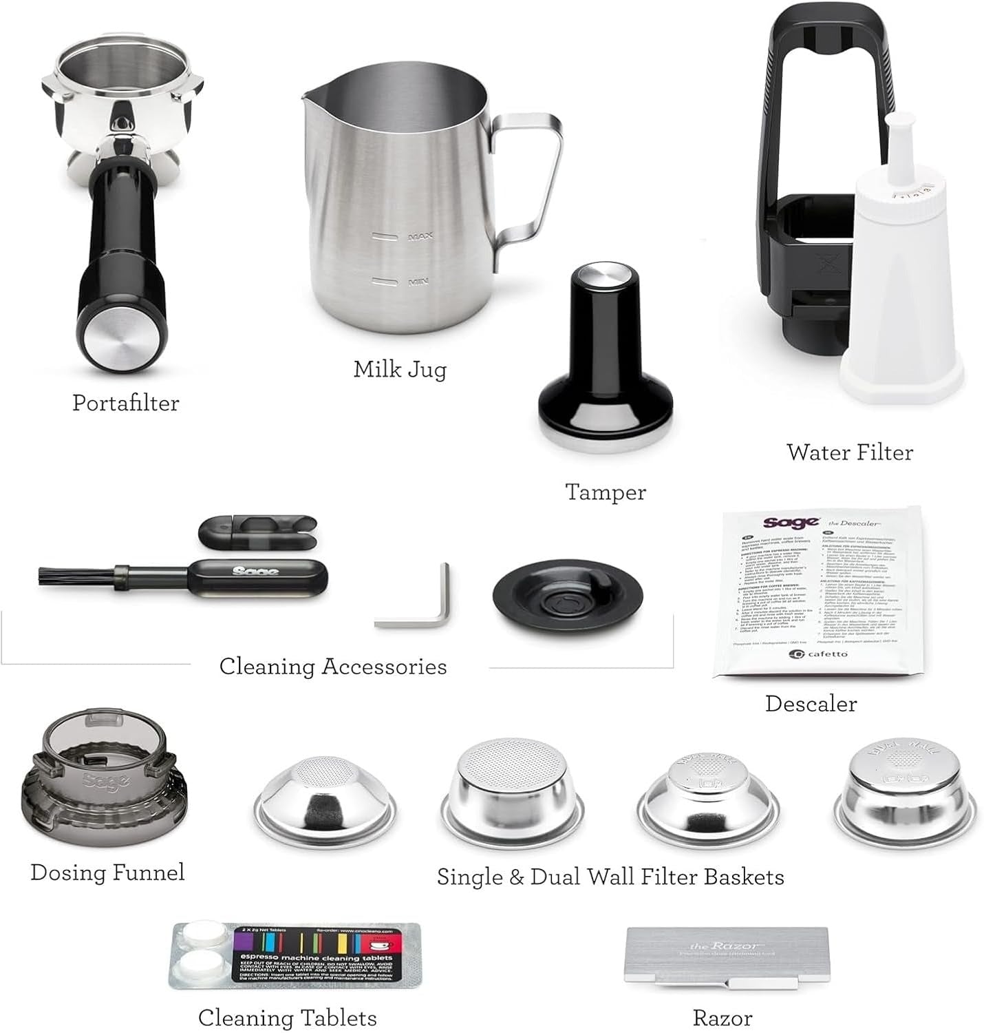 Sage - The Barista Pro - BeanBurds Breville Brushed Stainless Steel Coffee Machine