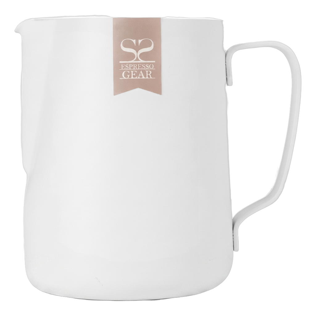Espresso Gear - Pitcher White - BeanBurds CoffeeDesk 0.6l Milk Jug