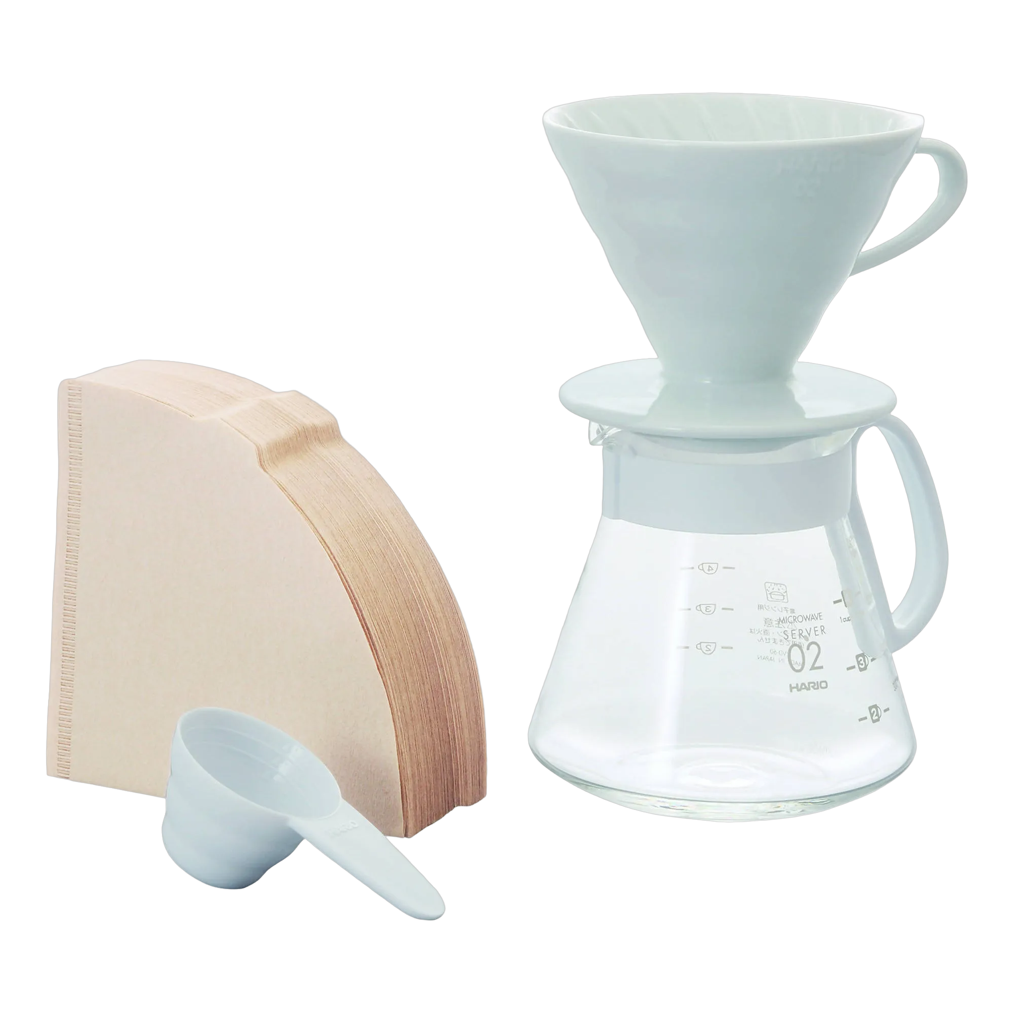 Hario V60 - 01 Ceramic Pot Set - Red