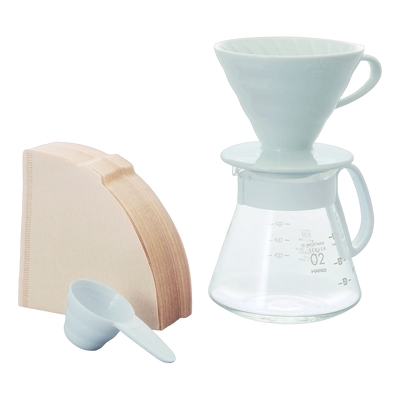 Hario V60 - 01 Ceramic Pot Set - Red