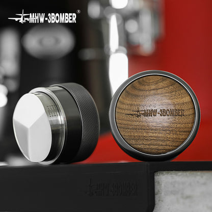 MHW-3Bomber - Infinite Tamper & Distributor 58.35mm - Grey sector - BeanBurds CoffeeDesk Coffee Tamper