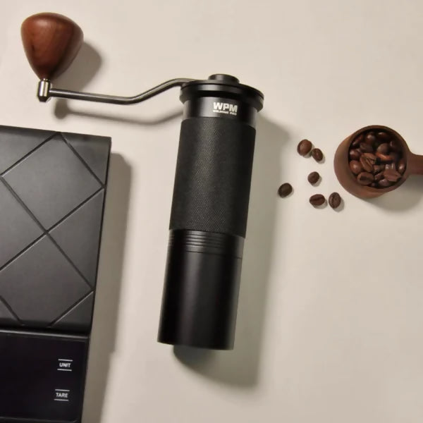 WPM Manual Coffee Grinder - BeanBurds Coffx Black Coffee Machines and Equipment