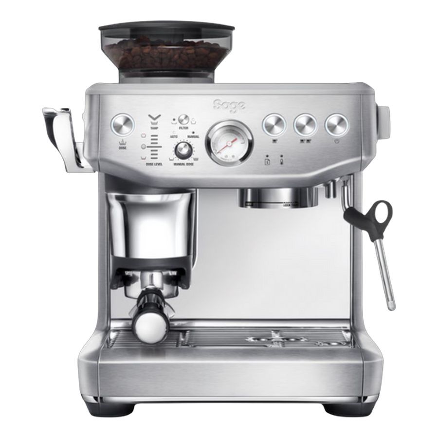 حزمة Breville Sage Barista Express Bundle - Limited Offer in الفولاذ المقاوم للصدأ المصقول