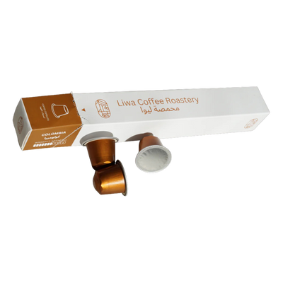 Colombia Organic 10 Capsules - BeanBurds Liwa Roastery Default Title Roasted Coffee Capsules