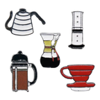 Barista Space Pins - BeanBurds Saraya Coffee Default name Barista Key Chain