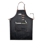 Barista Space Apron - BeanBurds Saraya Coffee Black Barista Apron