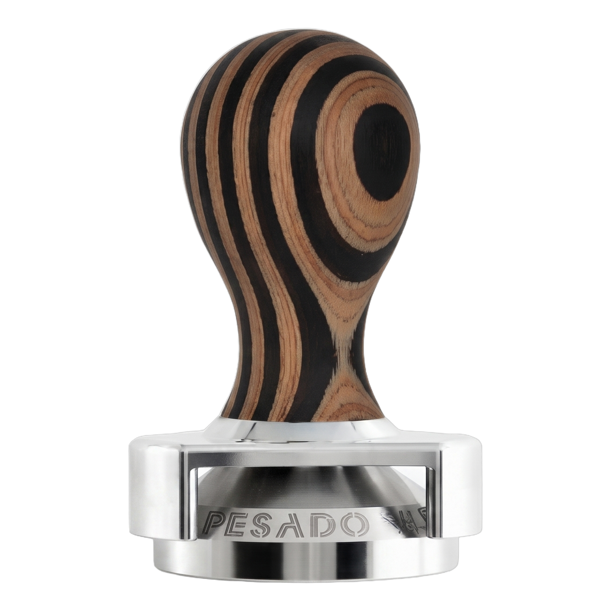 Pesado Tamper w/ Depth Adjuster 58.5mm - BeanBurds Saraya Coffee Raya Coffee Tamper 58.5mm Wooden