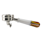 Pesado Spouted Portafilter (LM/E61) - BeanBurds Saraya Coffee White Iris Spouted Portafilter
