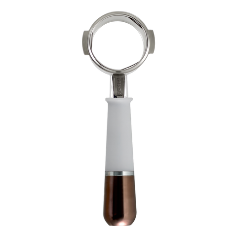 Pesado Naked Portafilter - White & Bronze