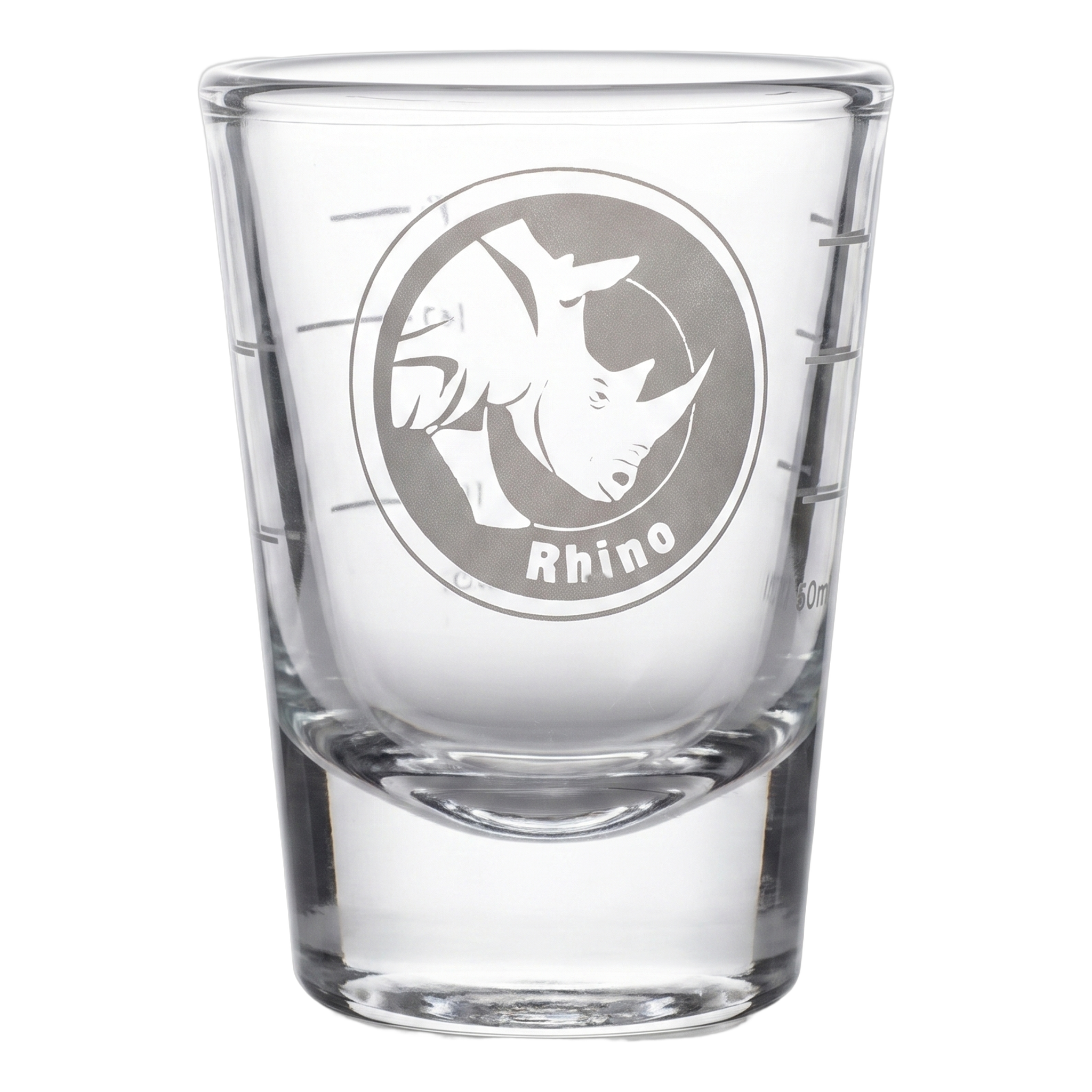 Rhino Shot Glass 2oz Lined - BeanBurds Al Menhaz Default Title Accessories