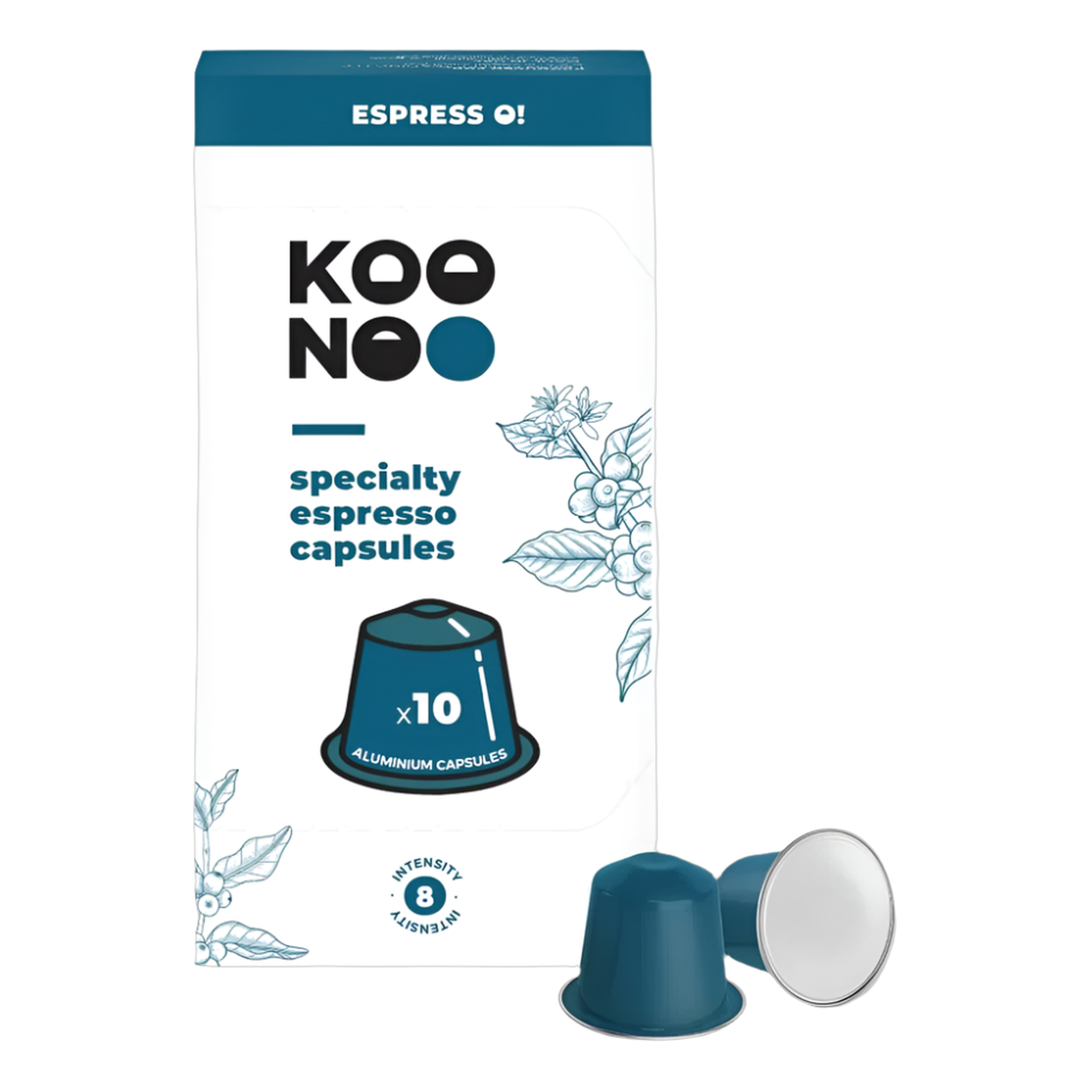 KOONOO Espresso Capsules - BeanBurds Koonoo 10 Capsules Coffee Capsules