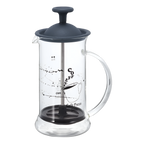 Hario Coffee Press Slim 240ml, Black - BeanBurds Brewing Gadgets 240ml Brewing Equipment