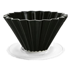 Origami Dripper M with Plastic Holder - BeanBurds Brewing Gadgets Matte Black Coffee Dripper