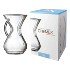 Chemex 6-Cup Glass Handle Coffeemaker - BeanBurds Brewing Gadgets Standard Coffee Maker