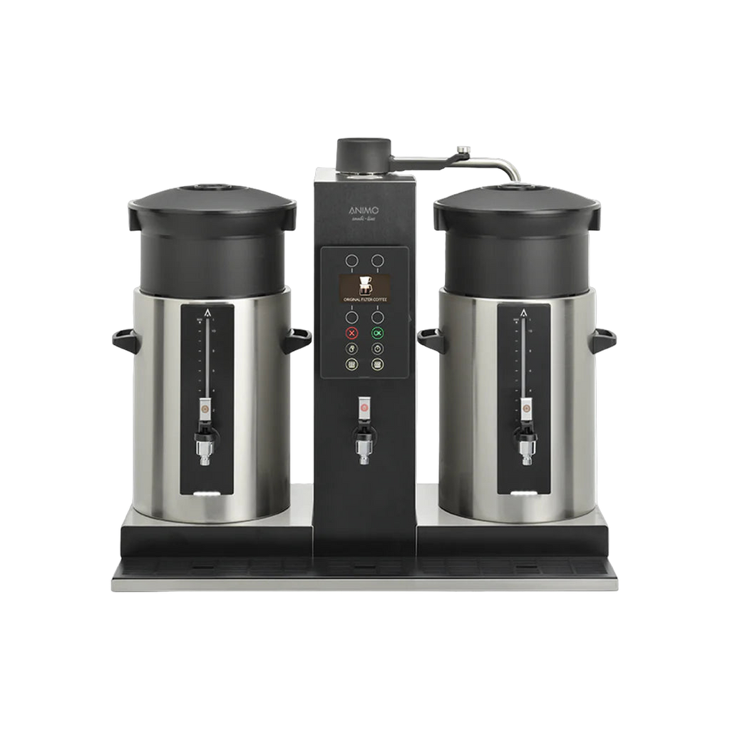 Animo CB 2x10W Combi-Line - Commercial Coffee Machine with Hot Water Heater - BeanBurds Brewing Gadgets Standard Coffee Machine
