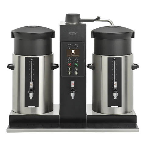 Animo CB 2x10W Combi-Line - Commercial Coffee Machine with Hot Water Heater - BeanBurds Brewing Gadgets Standard Coffee Machine