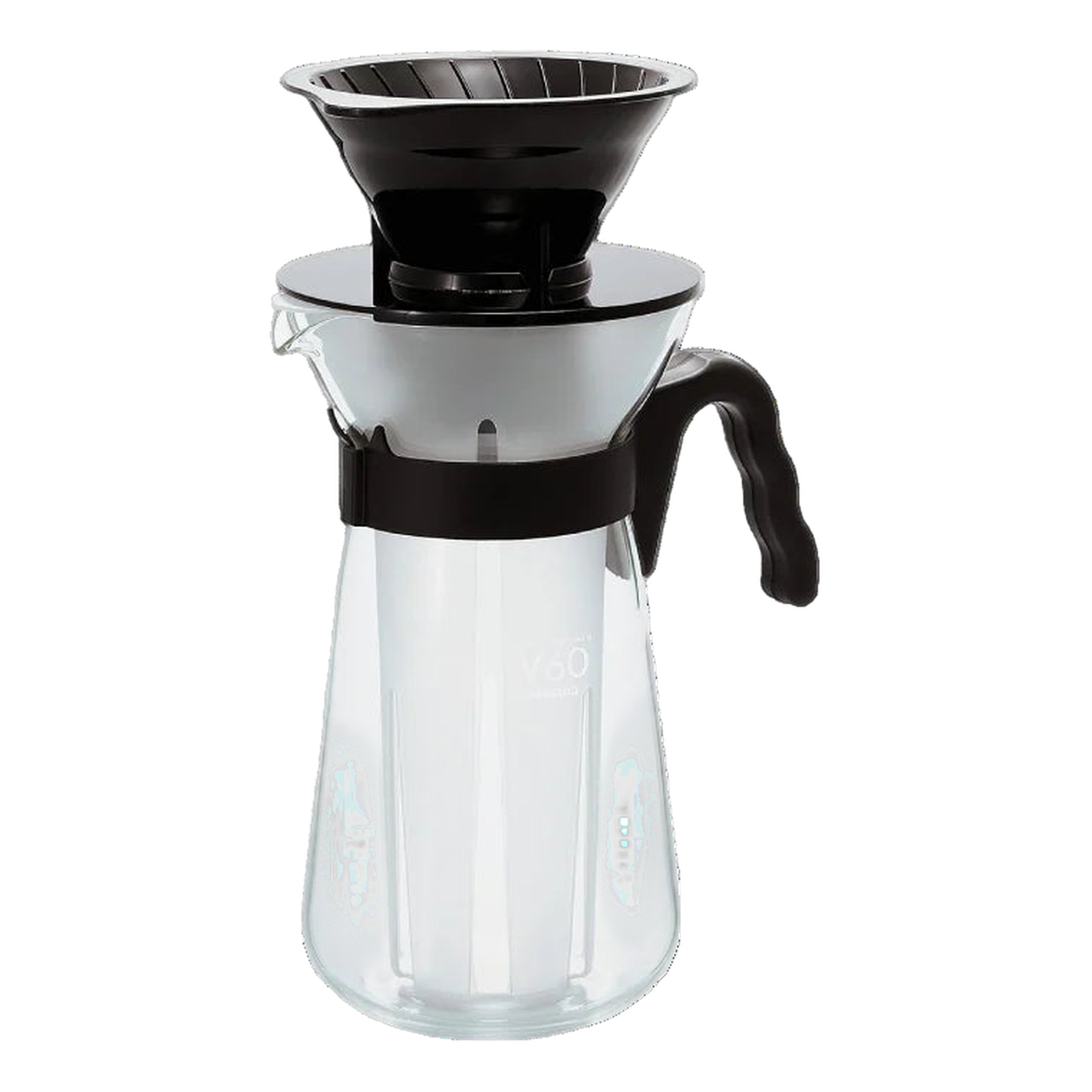 Hario V60 Glass Iced Coffee Maker - 700ml - BeanBurds Brewing Gadgets Standard Coffee Maker