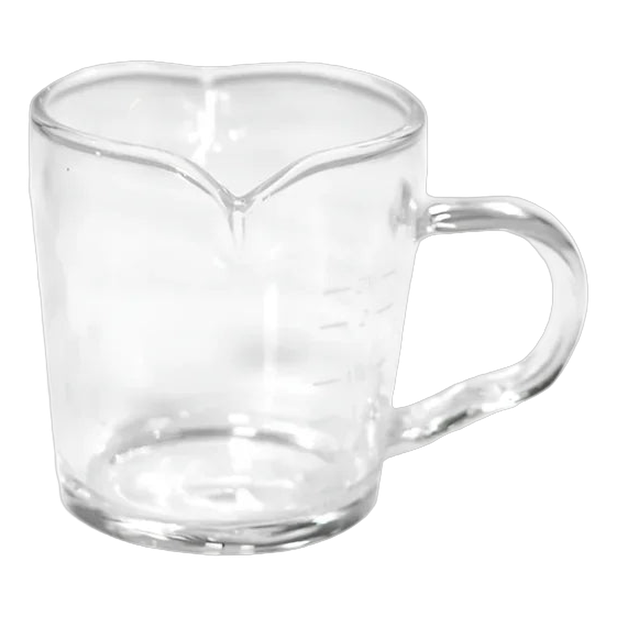 Precise - 2.4oz Shot Glass with Double Spouts and Handle - BeanBurds Brewing Gadgets Standard Server