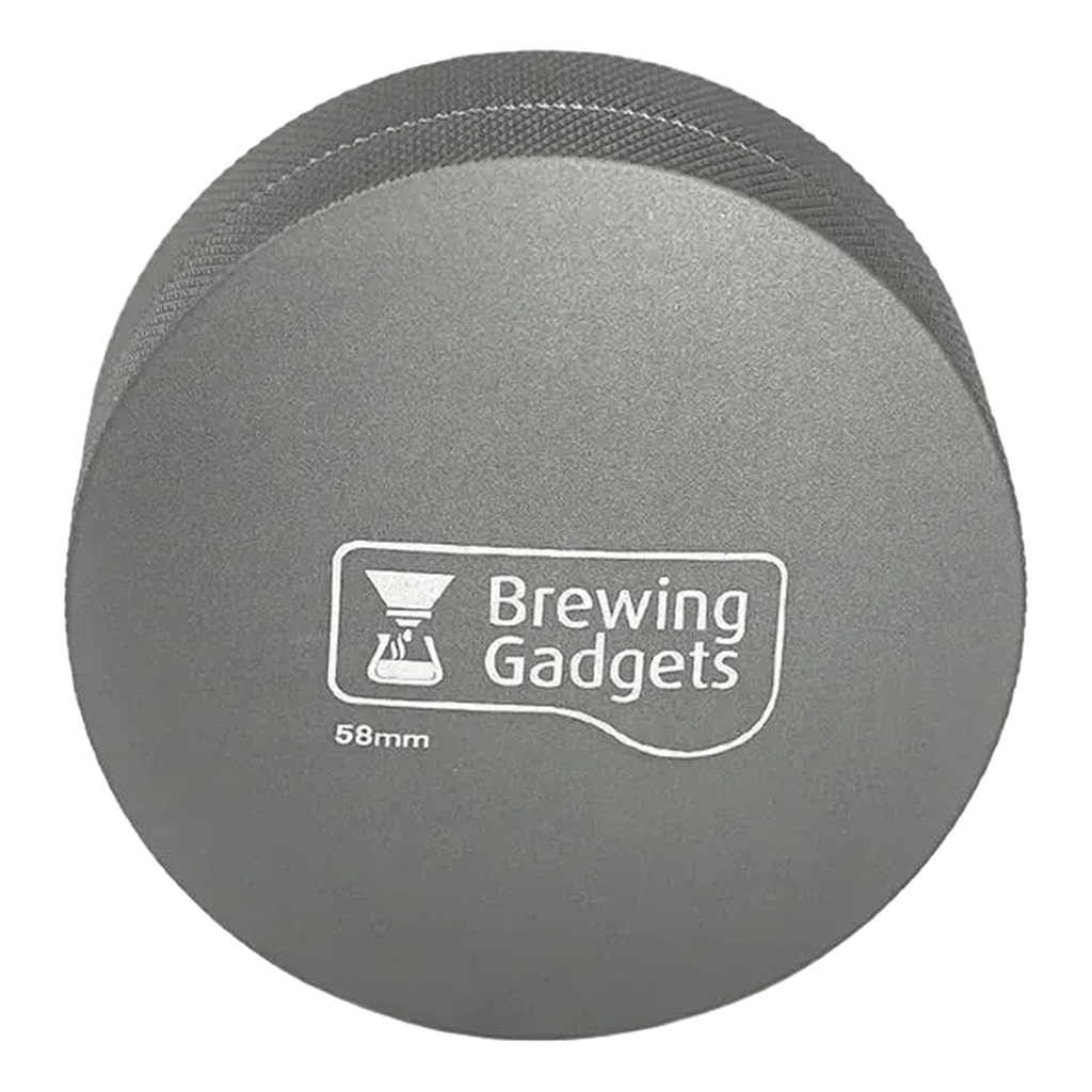 Palm Handle Tamper Grey 58mm - BeanBurds Brewing Gadgets Standard Tamper