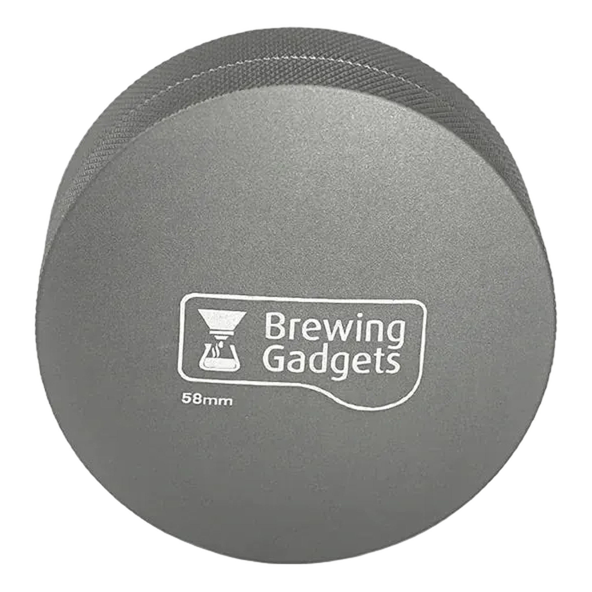Palm Handle Tamper Grey 58mm - BeanBurds Brewing Gadgets Standard Tamper