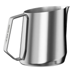 MHW-3Bomber GT Milk Pitcher U-Shape Spout, 400ml - BeanBurds Brewing Gadgets Glossy Grey Milk Jug