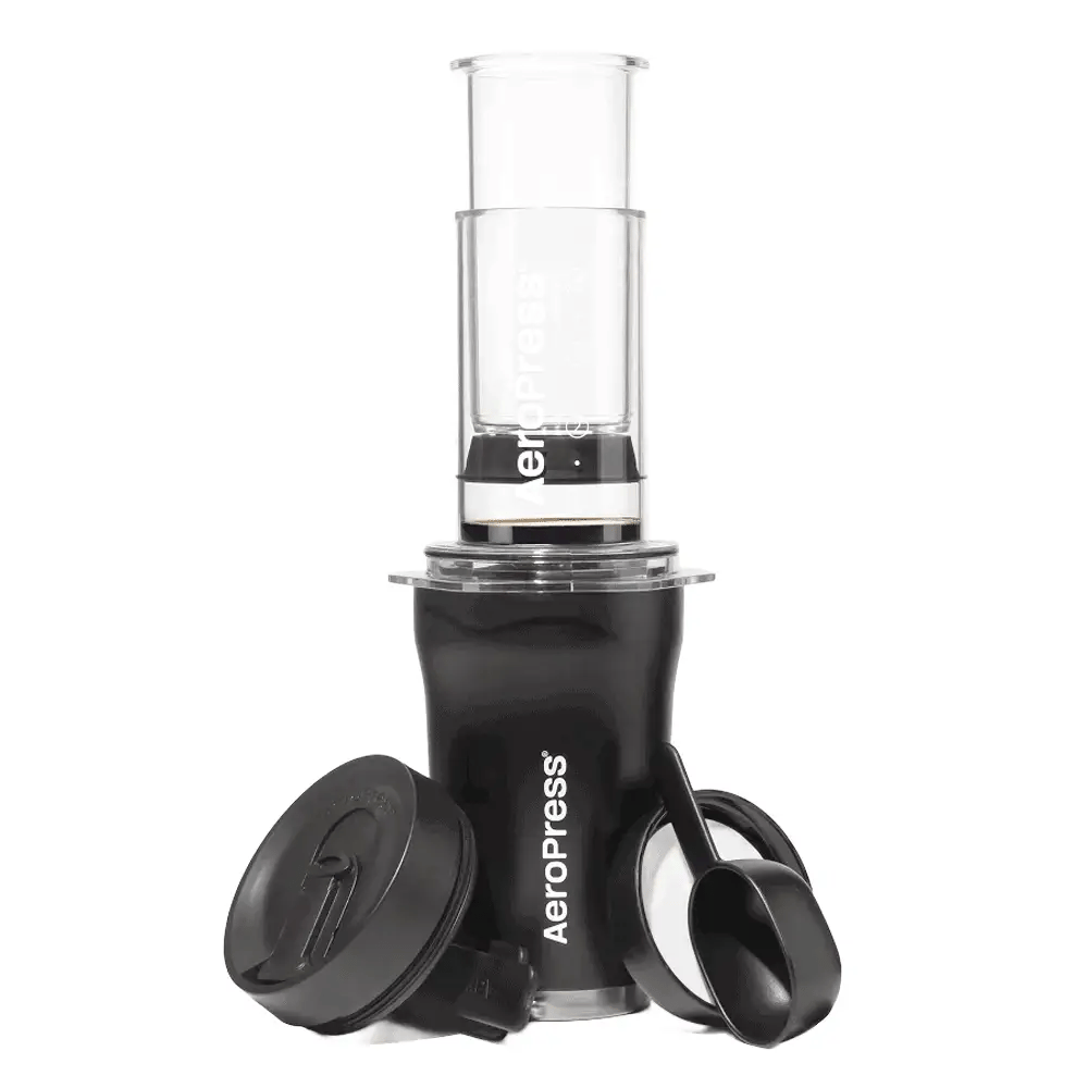 AeroPress Go Plus – Portable Travel Coffee Maker Kit