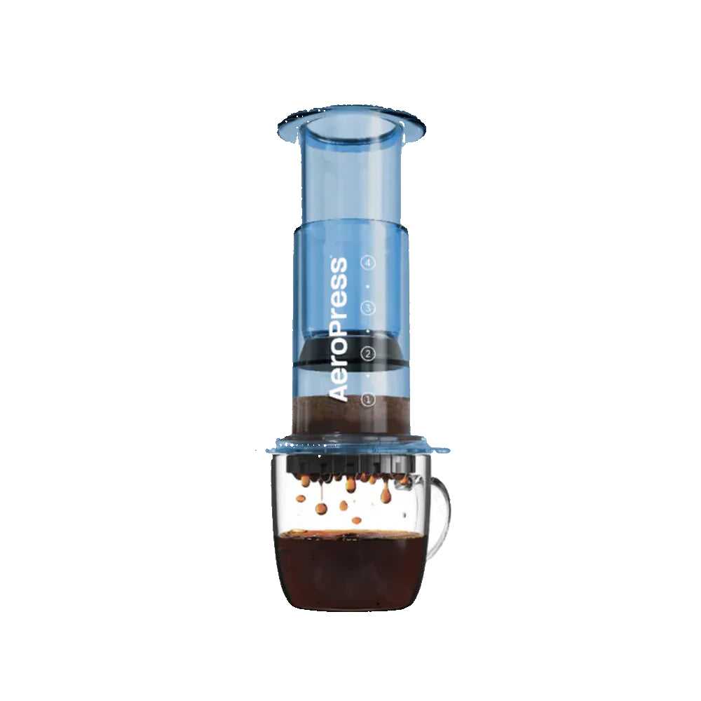 AeroPress Coffee Maker – Clear & Colored