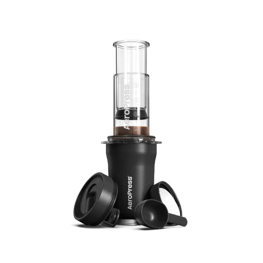AeroPress Go Plus – Portable Travel Coffee Maker Kit