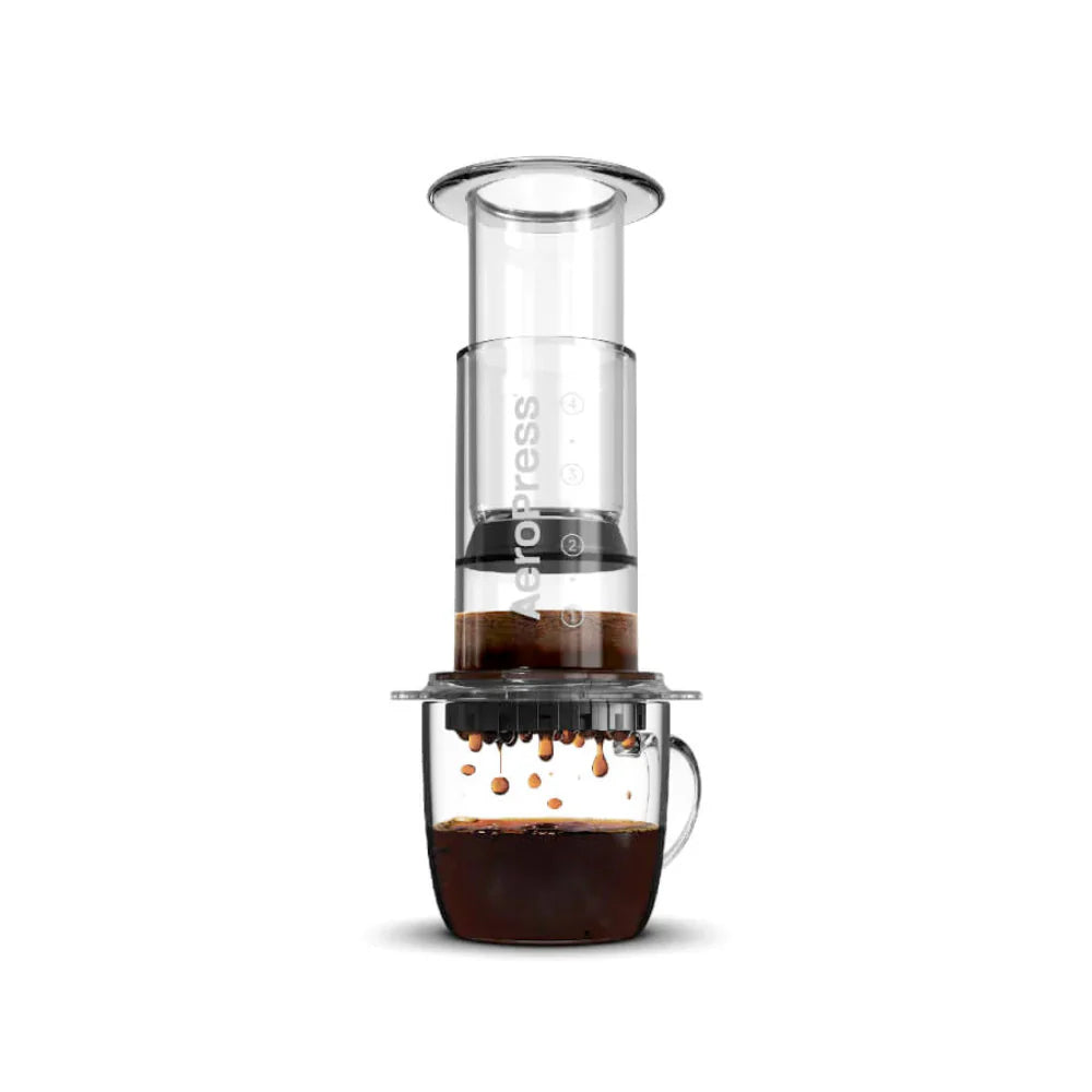 AeroPress Coffee Maker – Clear & Colored