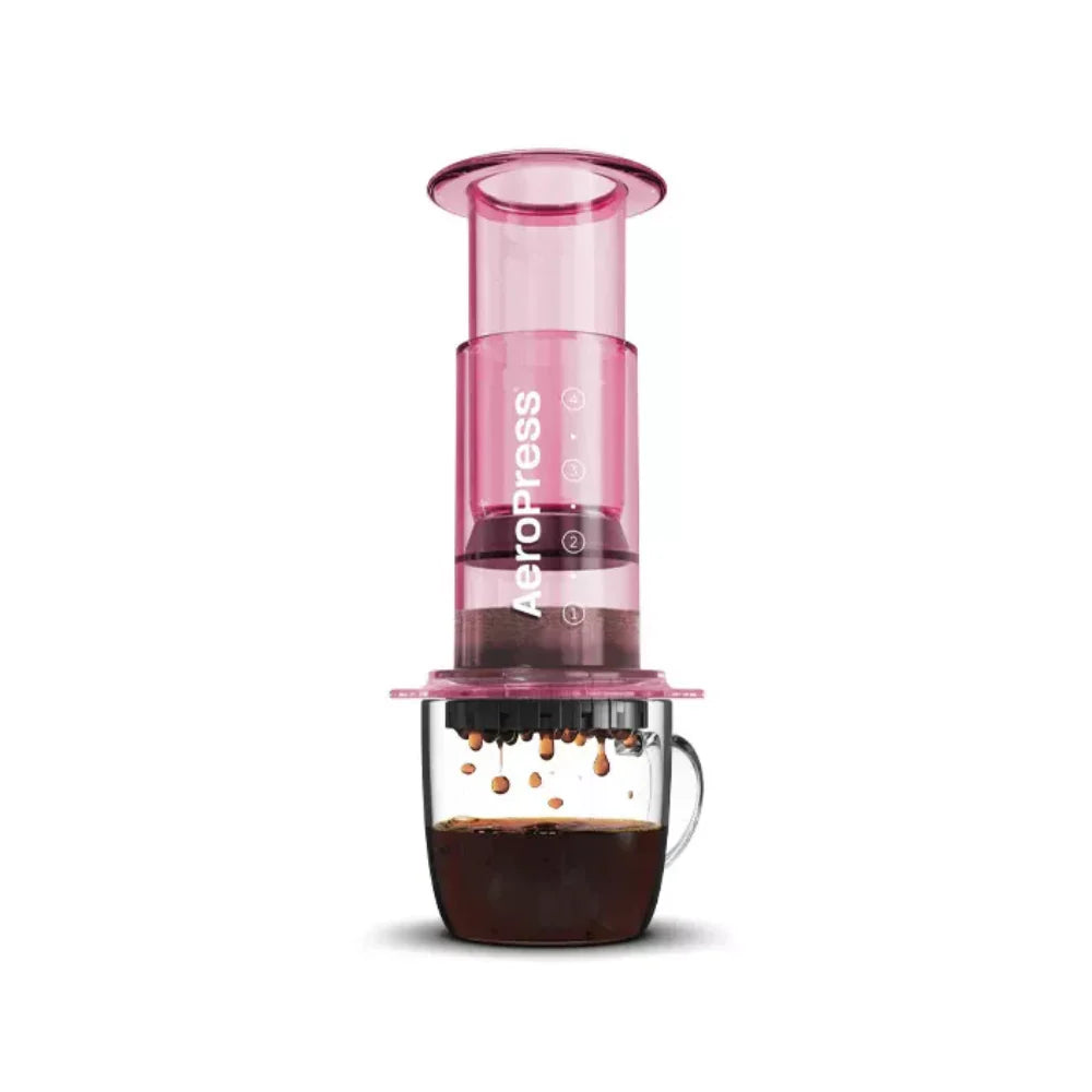 AeroPress Coffee Maker – Clear & Colored