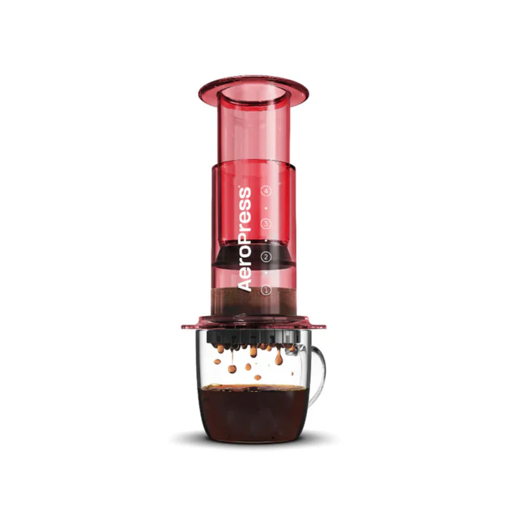 AeroPress Coffee Maker – Clear & Colored