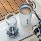 AeroPress Coffee Maker - Go Plus - BeanBurds Brewing Gadgets Black Coffee Machine