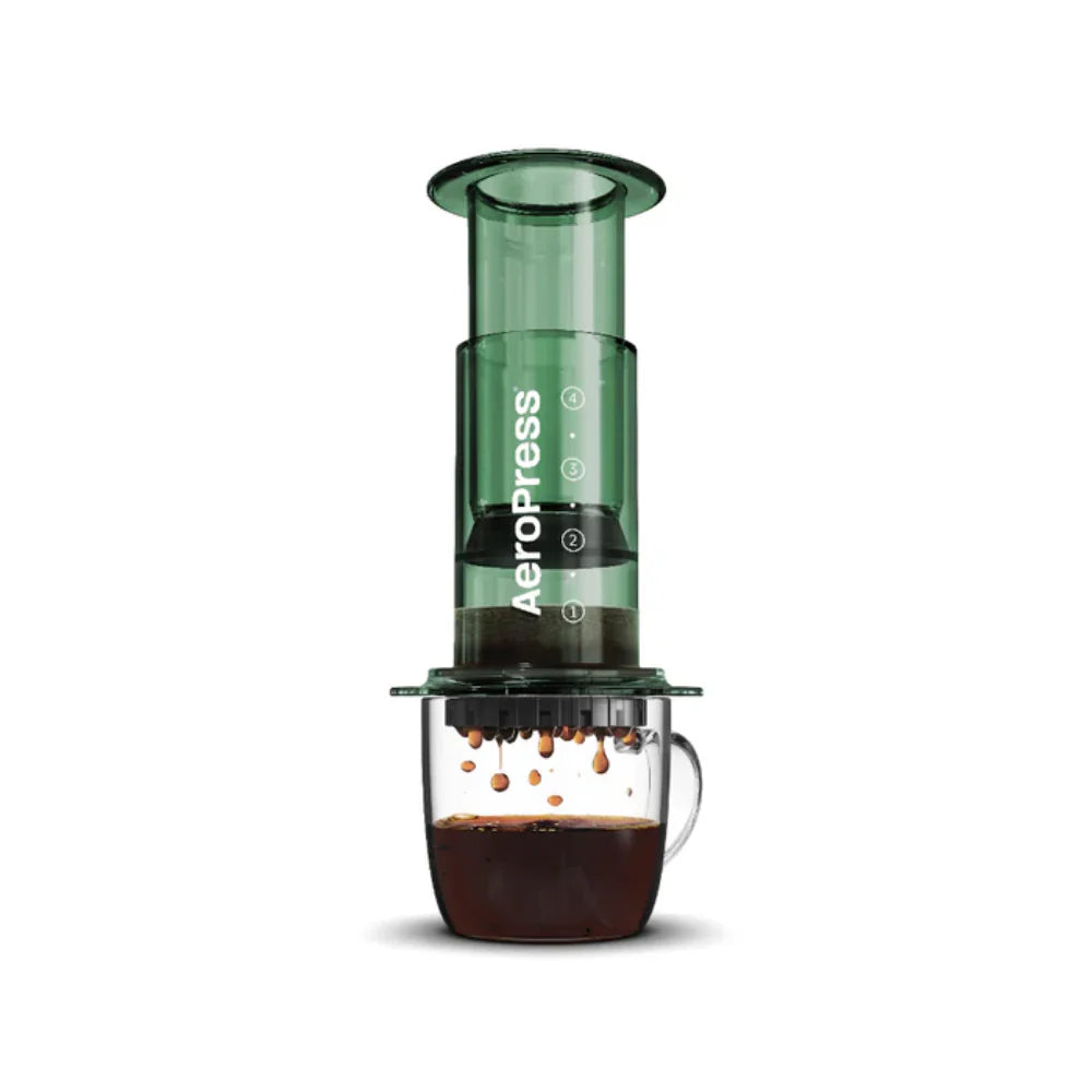 AeroPress Coffee Maker – Clear & Colored