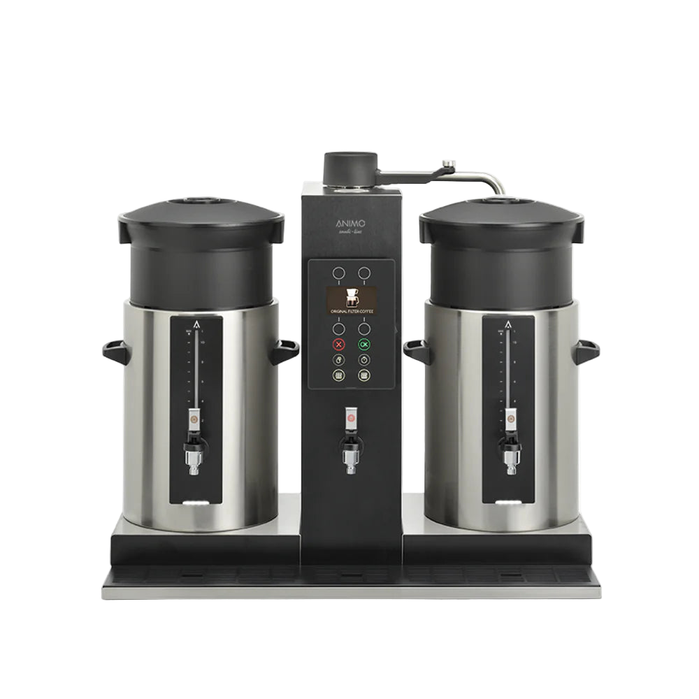 Animo CB 2x10W Combi-Line - Commercial Coffee Machine with Hot Water Heater - BeanBurds Brewing Gadgets Standard Coffee Machine