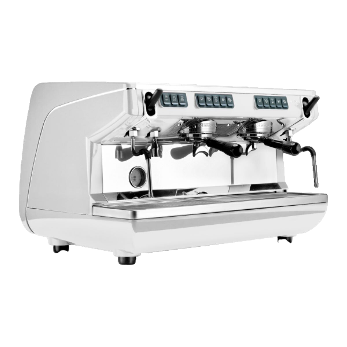 Nuova Simonelli Appia Life Compact 2 Group Volumetric - BeanBurds BeanBurds White / 11 liter boiler Coffee Machine